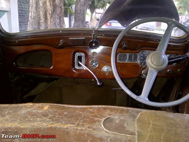 PICS: Citroen Traction Avant cars in India-cit-full-dash1.jpg