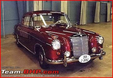 Vintage & Classic Mercedes Benz Cars in India-220se.jpg