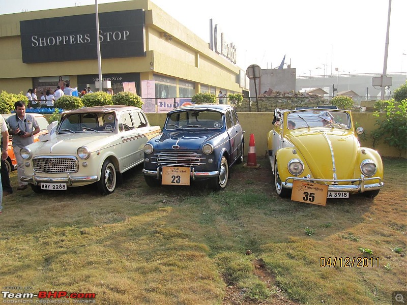 Carwale vintage and classic car drive 2011- Vashi - Khandala-cars01.jpg