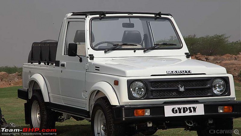 Best enthusiast / first car for an 18-year old college student under 4 lakhs?-gypsy.jpg