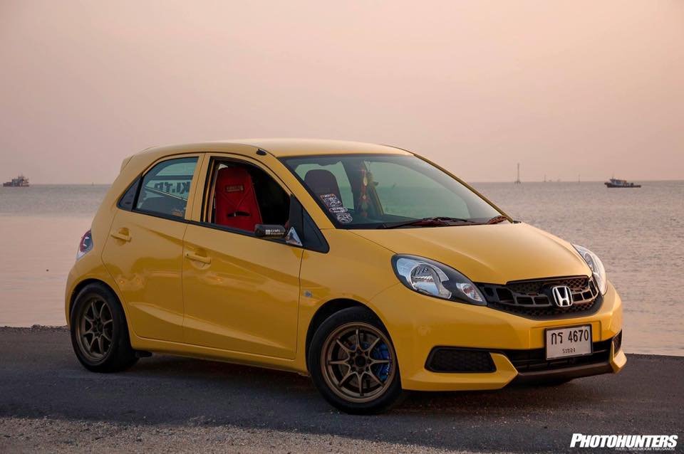 Mrs Frankmehta s Honda CRIO Brio with a City Engine 