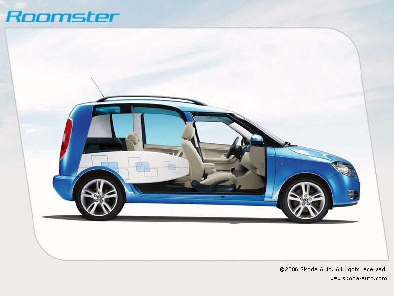 Skoda Roomster Concept - Car Body Design