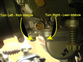 Adjust a carburetor easily 
