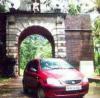 At Goa,with the red beast