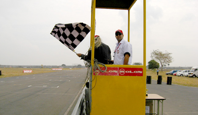 A regular face on Indian racetracks