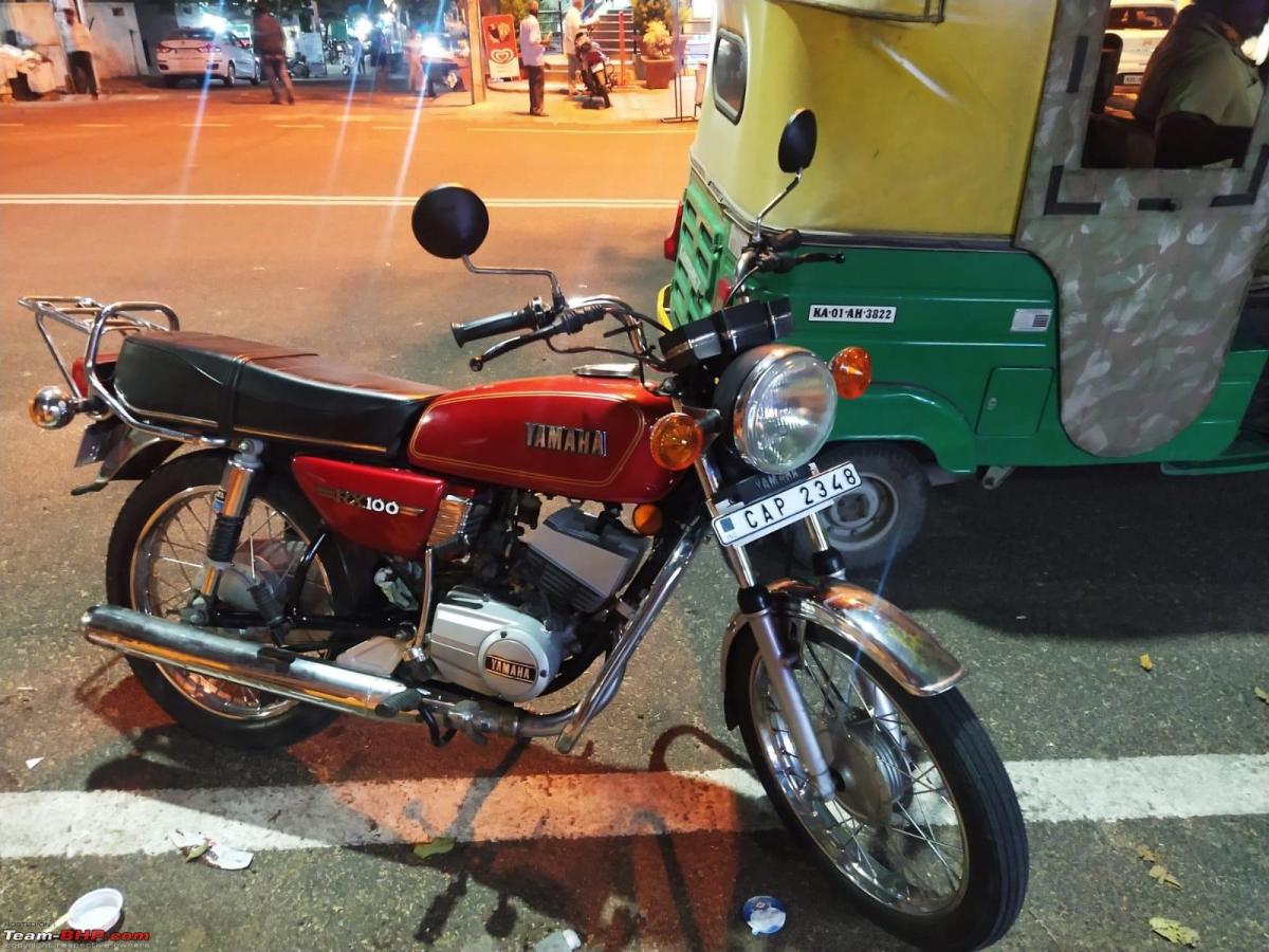 I want to buy clearance rx 100 bike