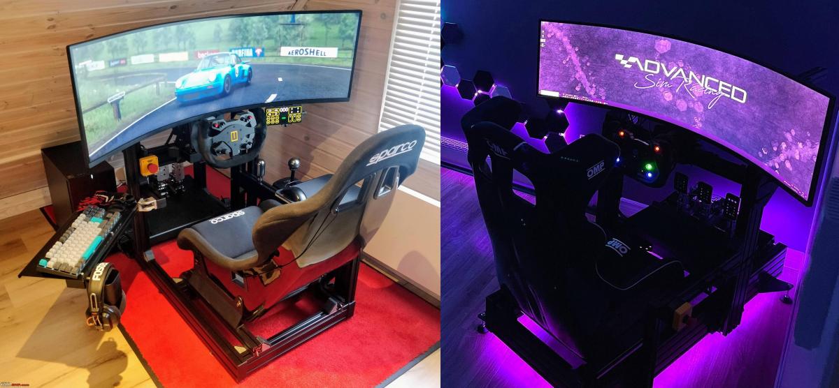 Detailed look: The making of a sim racing setup