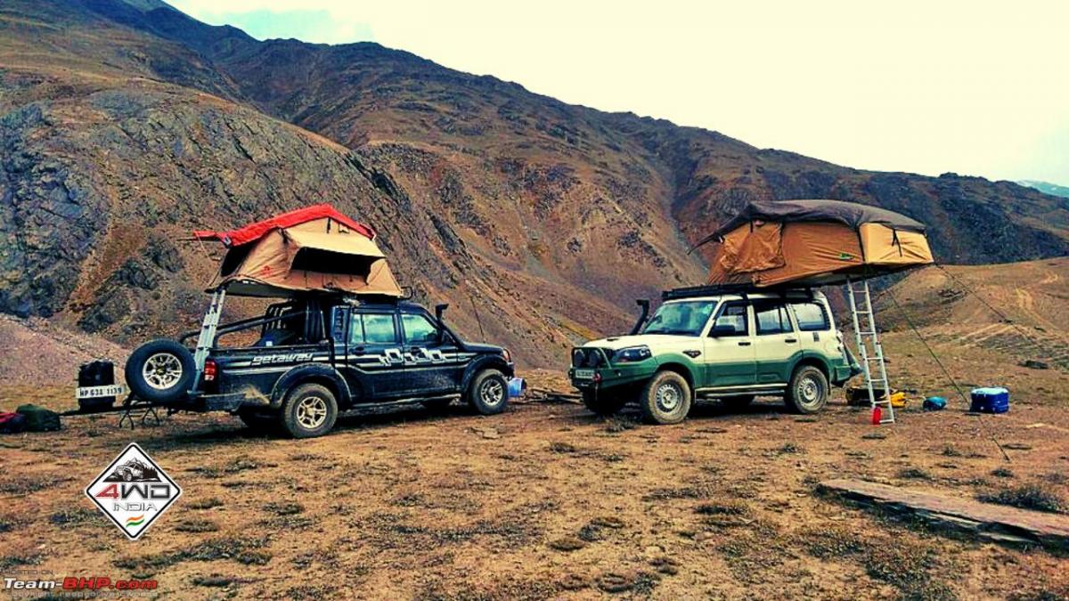 Indian cars modified for camping & overlanding