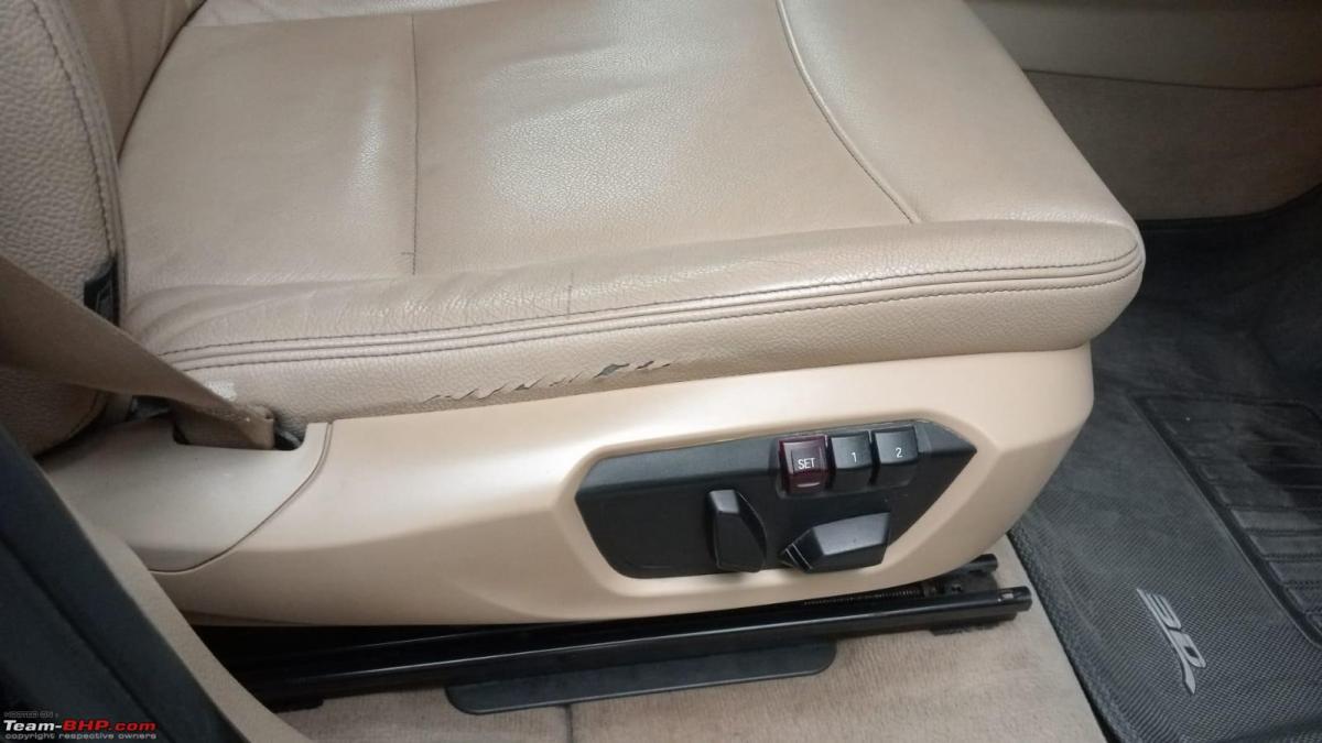 2016 BMW X3 leather seat door handle worn out Need repair