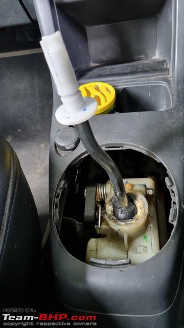 DIY Installing an aftermarket gear lever on my 12 year old Swift