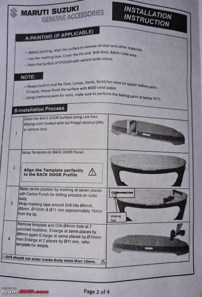 DIY Installation: How I fixed a 2022 XL6 rear spoiler on my old XL6