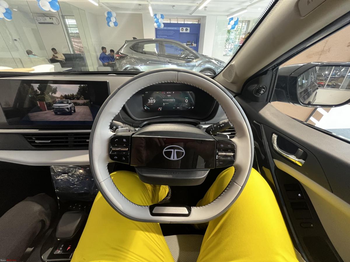 2023 Tata Nexon EV 6 2 tall person speaks on interior space