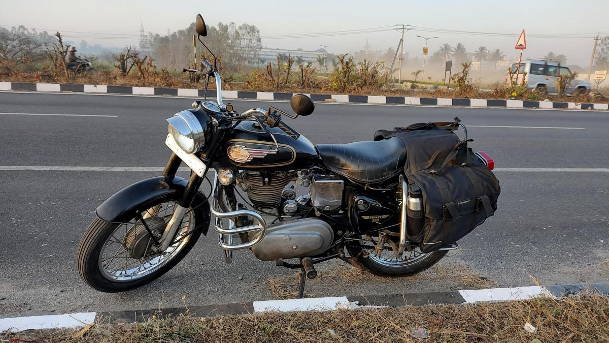 First highway ride on my restored Bullet 350 CI after an engine seizure Team BHP