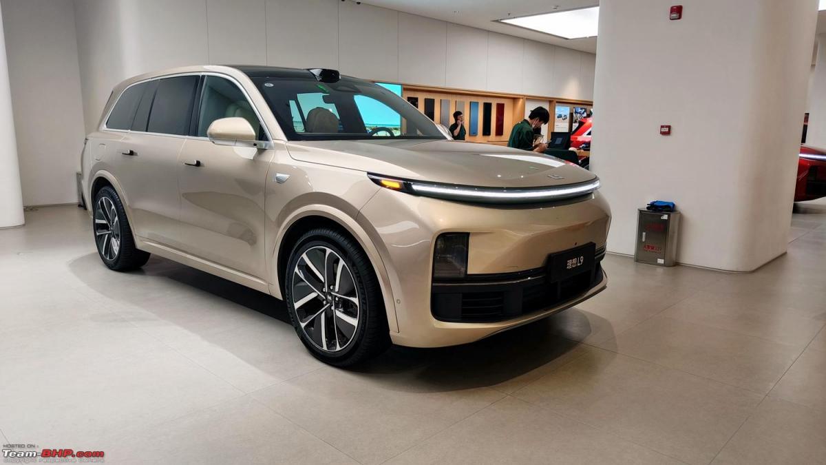 A close look at the China-specific Li Auto L9 electric 3-row SUV
