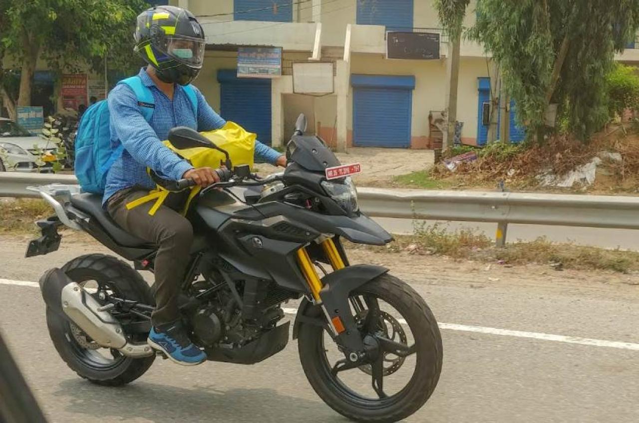Bs6 Compliant Bmw G 310 R G 310 Gs Spied In India Team Bhp