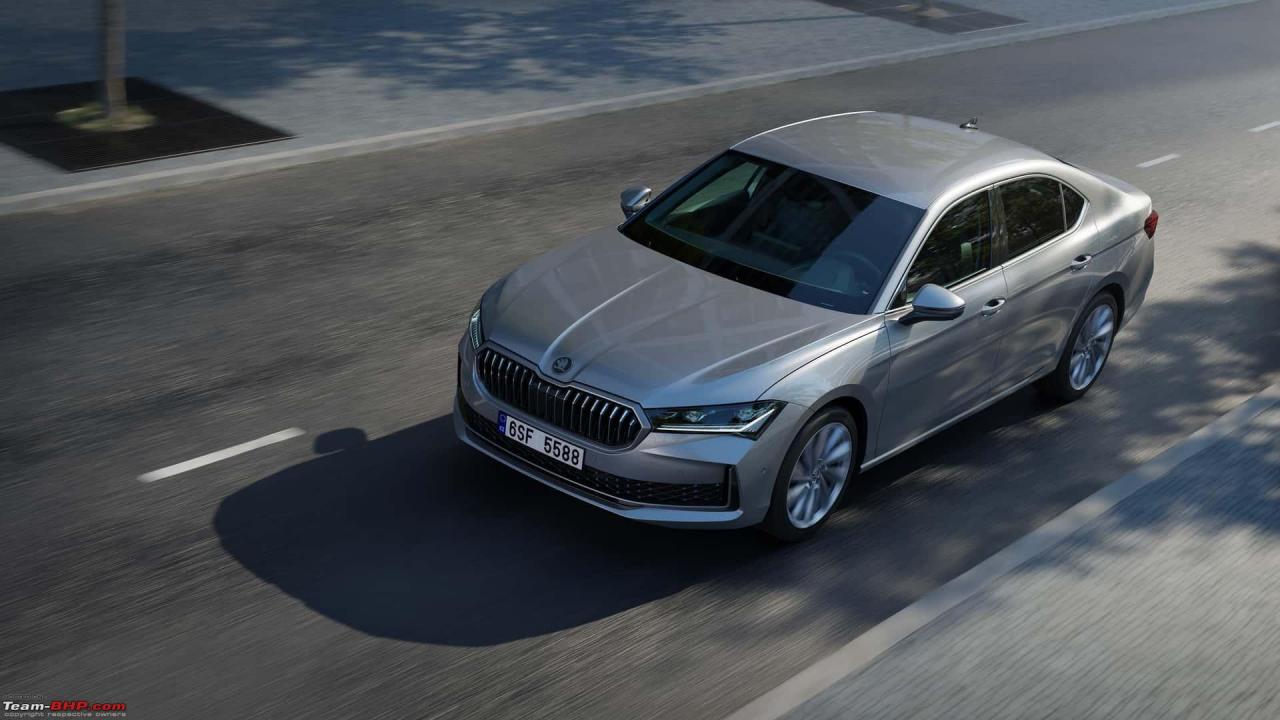 Skoda unveils upgraded version of Superb for India; checkout