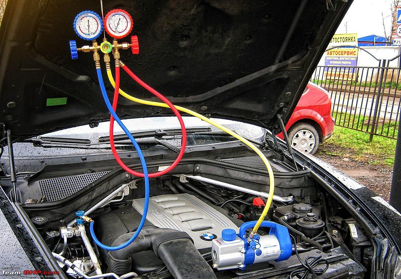 Car Ac Refrigerant Recharge Here S A Detailed Diy Guide Team Bhp
