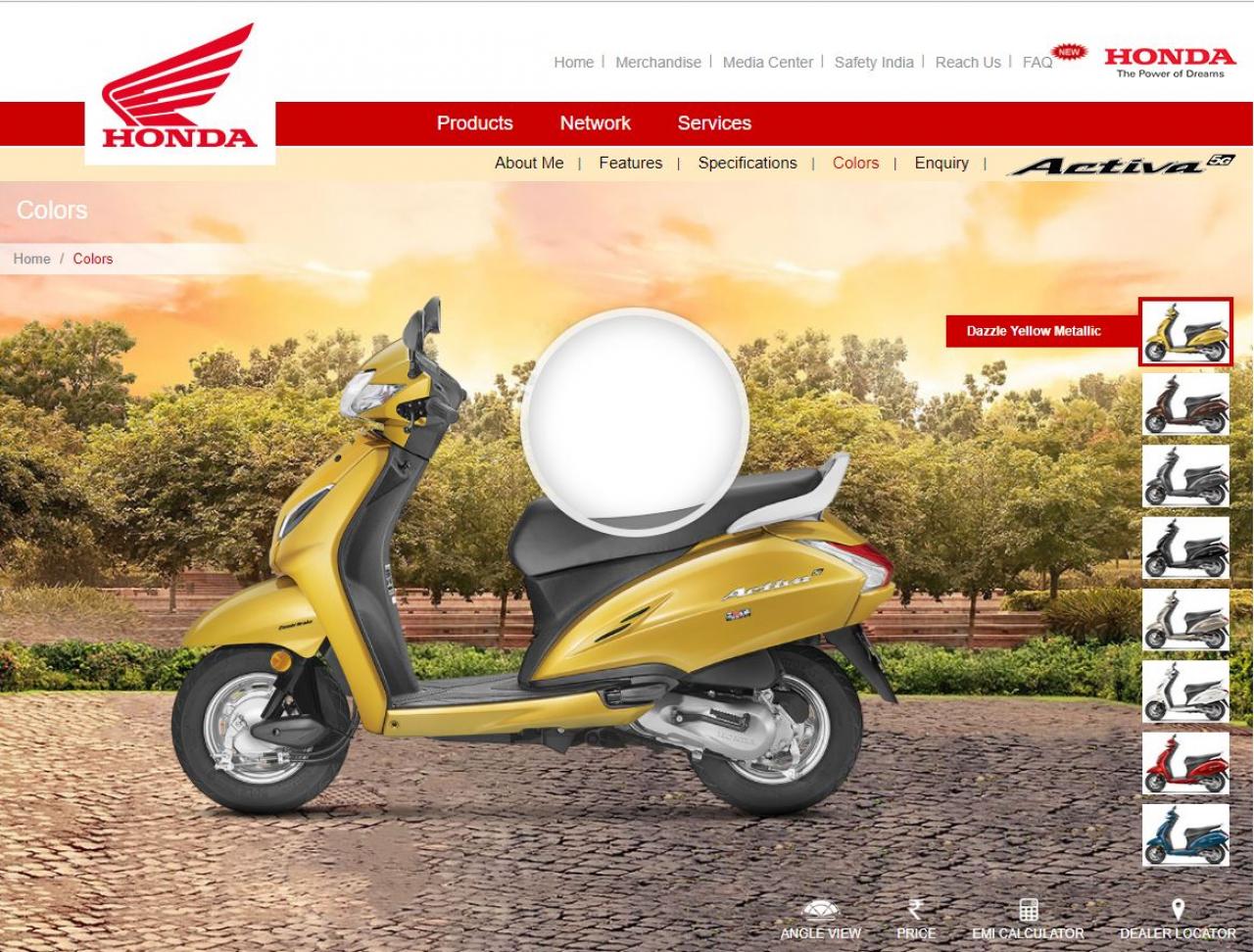 Honda Activa 5G listed on website. Priced at Rs. 52,460 | Team-BHP