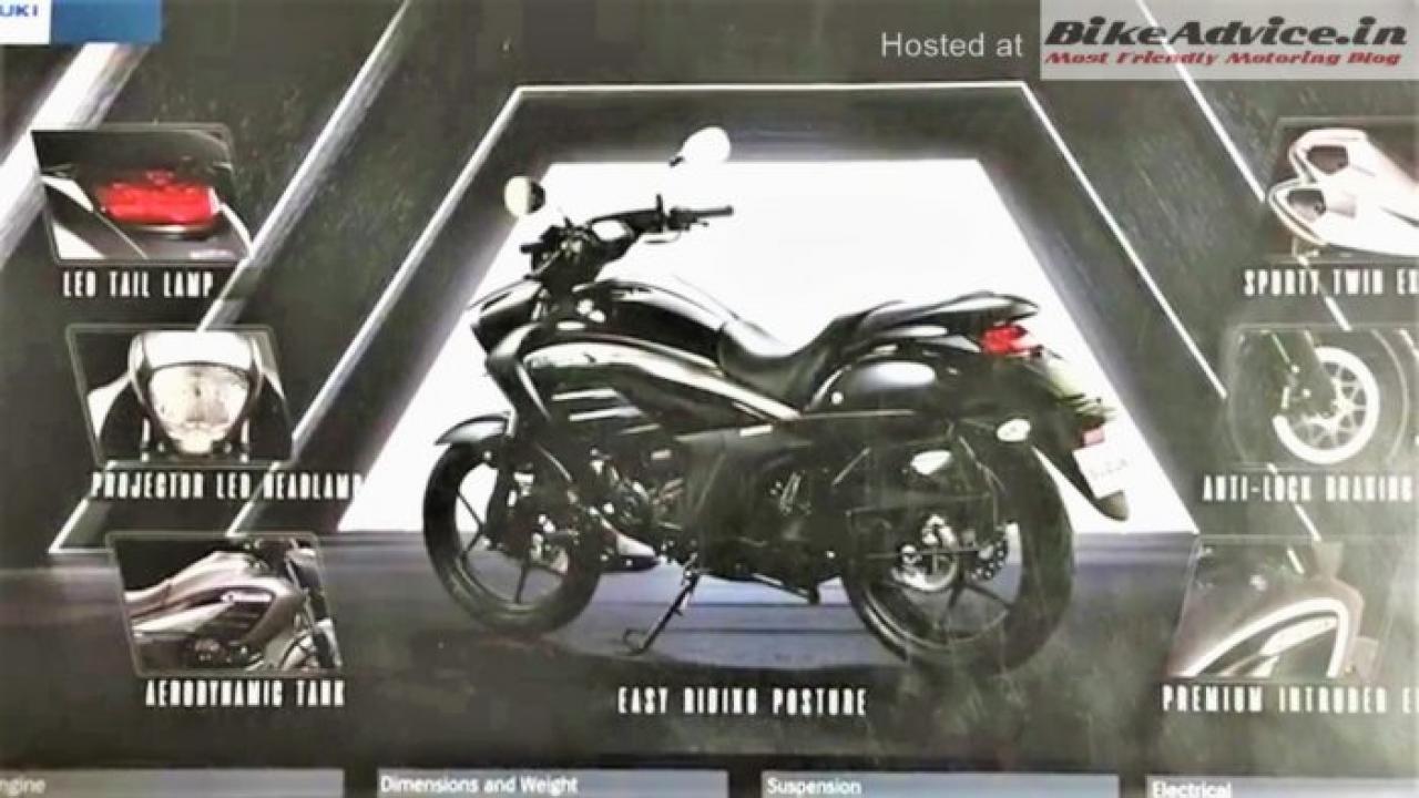 Suzuki Intruder 150 images leaked ahead of launch