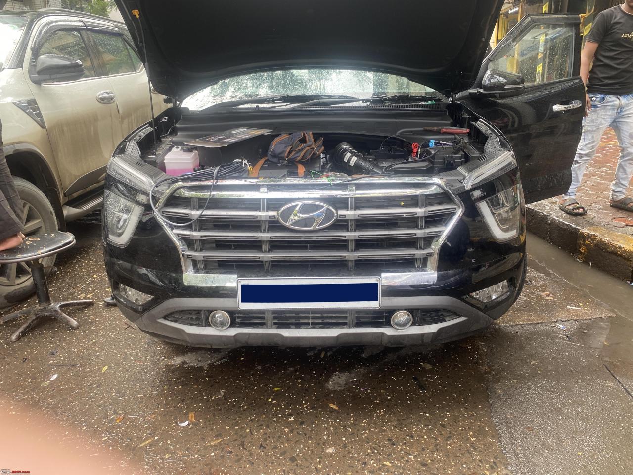 Led projector headlights shop for creta 2020