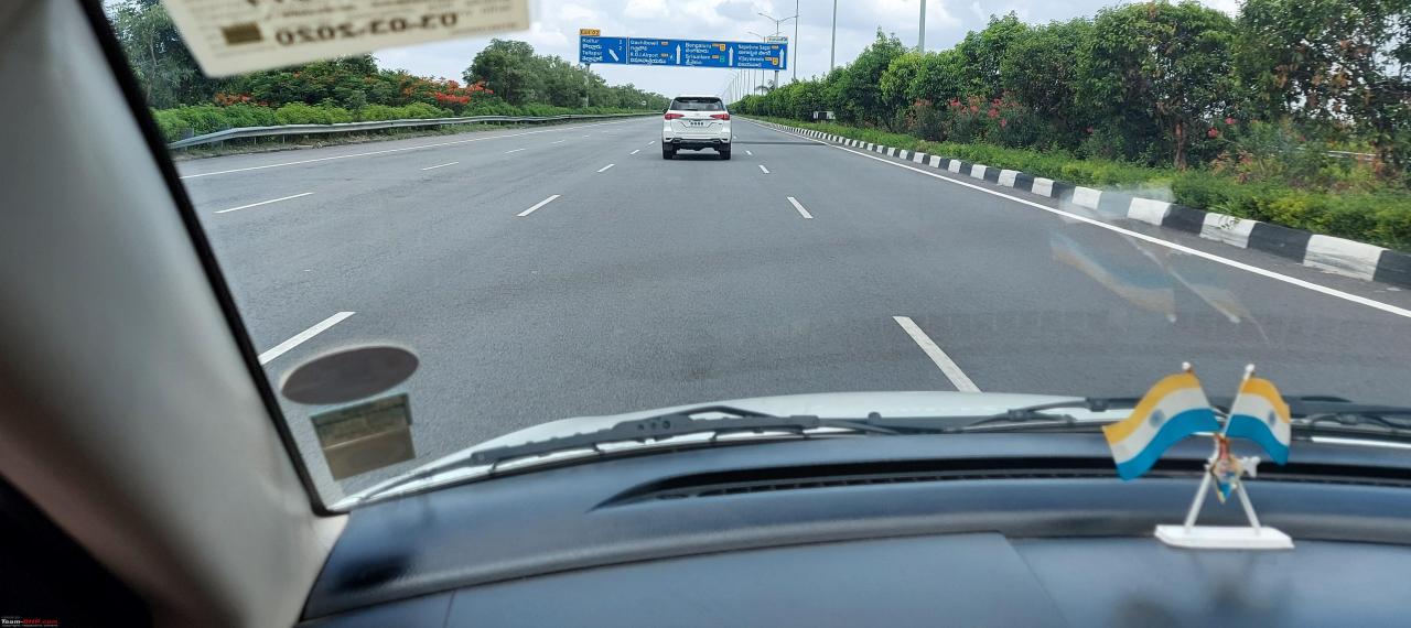 Experiences : Nehru Outer Ring Road (ORR) Hyderabad | Speed once locked  never drops - Team-BHP