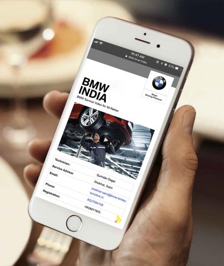 BMW India aftersales introduces BMW Smart Video 