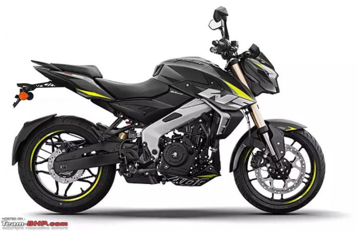 Bajaj Pulsar NS400 official images leaked ahead of launch 