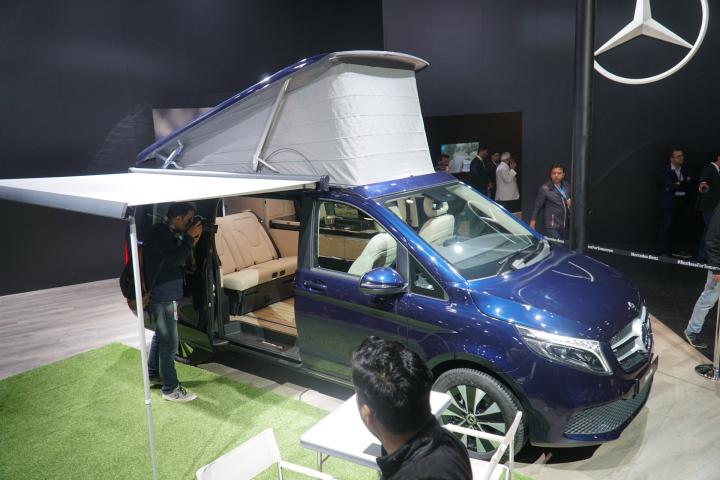 Mercedes V-Class Marco Polo @ Auto Expo 2020 