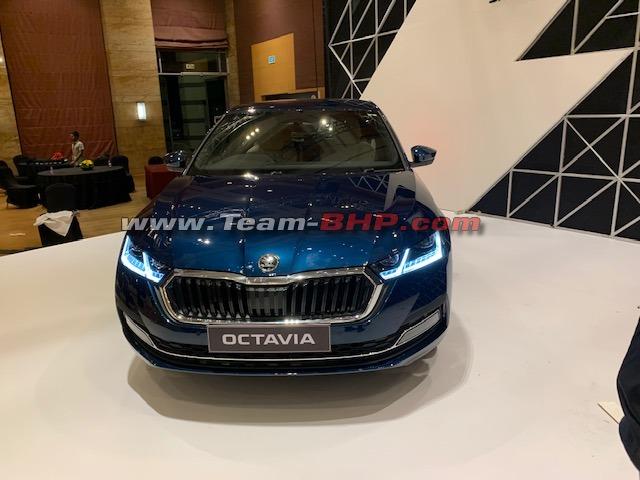 Scoop Pics! 4th-gen Skoda Octavia showcased in India 