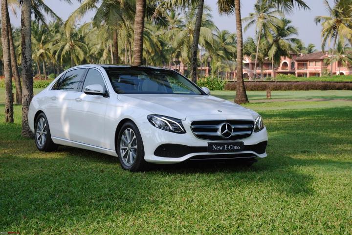 Mercedes Benz E 220d Launched At Rs 57 14 Lakh Team Bhp