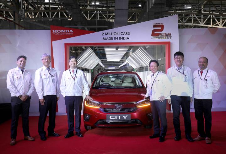 Honda rolls out 2 millionth car from its India plant 