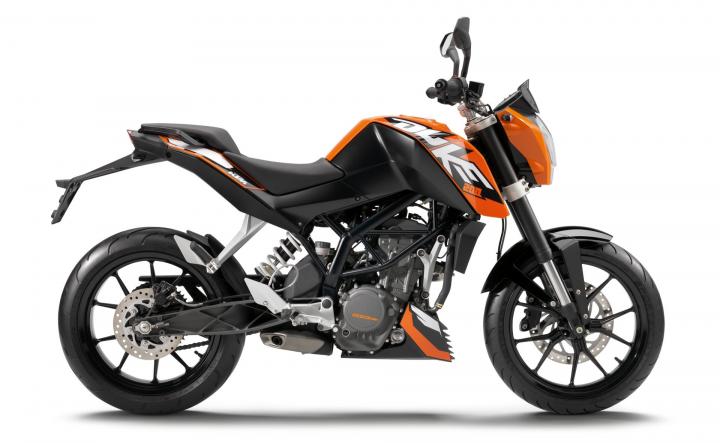 Would you fancy a KTM Duke 200 with a taller 6th gear? 