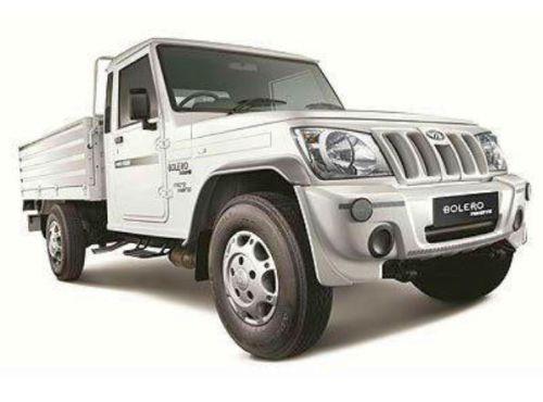 Facelifted Mahindra Bolero Flat Bed Pik Up launched in India 