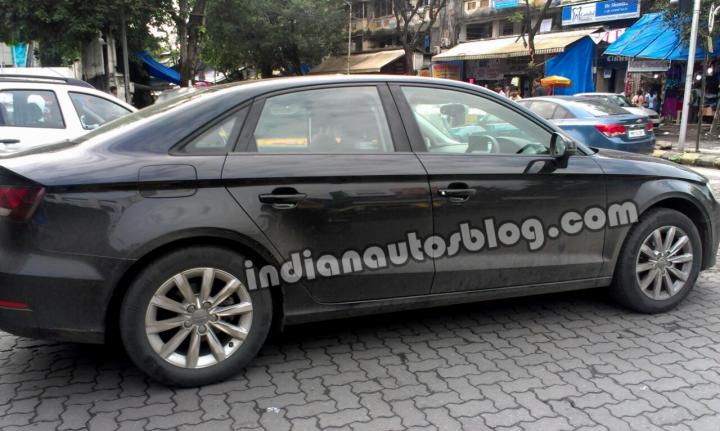 2014 Audi A3 sedan spotted testing in India 