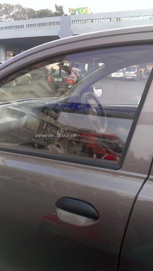 Team-BHP reader scoops Datsun Go hatchback testing in India 