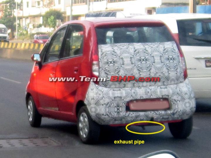 Team-BHP scoops facelifted Tata Nano Petrol 