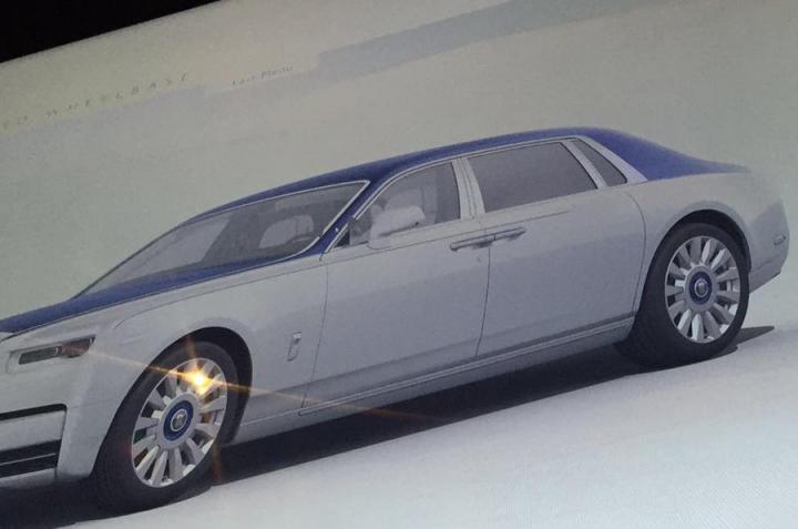 2018 Rolls Royce Phantom images leaked 