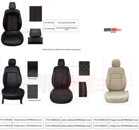 Hyundai seat cover shop price list