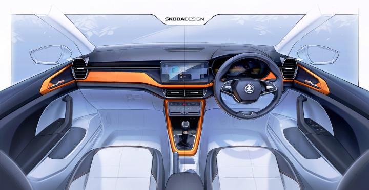 First look at the Skoda Kushaq interior 