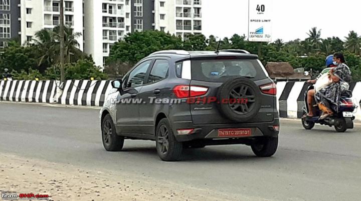 Scoop! 2021 Ford EcoSport facelift spied for the first time 