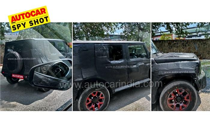 Maruti Suzuki Jimny 5-door caught testing in India 