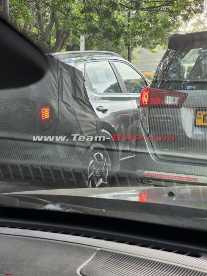 Kia Sonet facelift spied; Is it the HTX variant? 