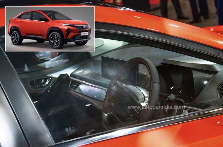 Tata Curvv SUV coupe's interior seen for the first time! 