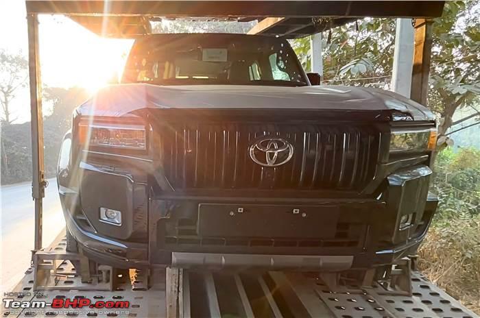 Toyota Land Cruiser Prado spotted in India for the first time 