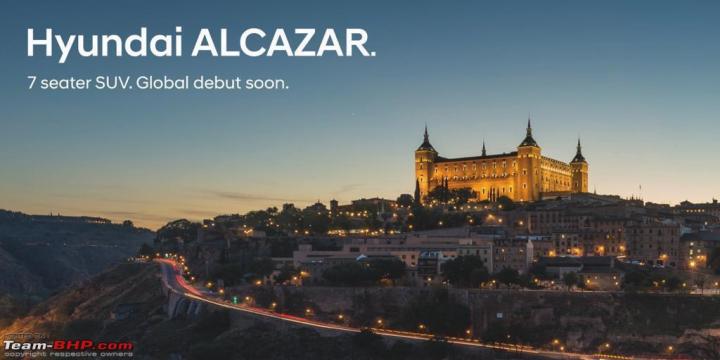 7-seater Hyundai Creta officially named Alcazar 