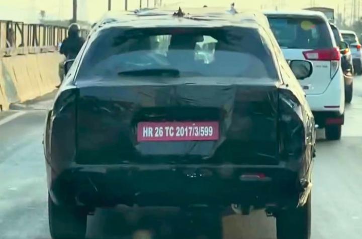 Maruti Grand Vitara 7-seater version spotted testing 