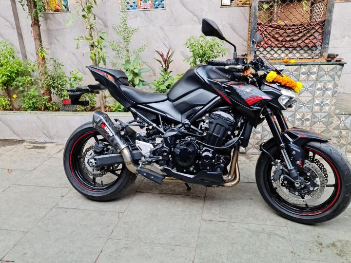 Purchased a Kawasaki Z900 superbike owned by a Bollywood celebrity