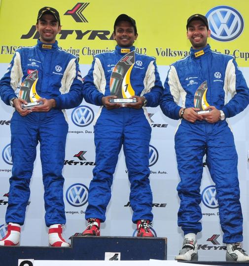 Mumbai racer tops standings after Round Two of VW Polo R Cup 