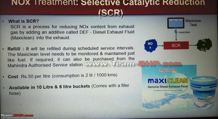 Mahindra XUV500 engine updates for BS6 compliance 