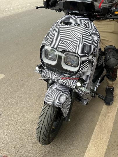 River electric scooter spied in Bangalore 